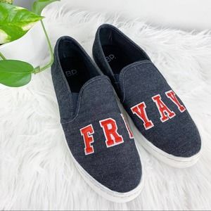 BP. | Twiny FRIYAY Denim Fabric Sneakers Size 8